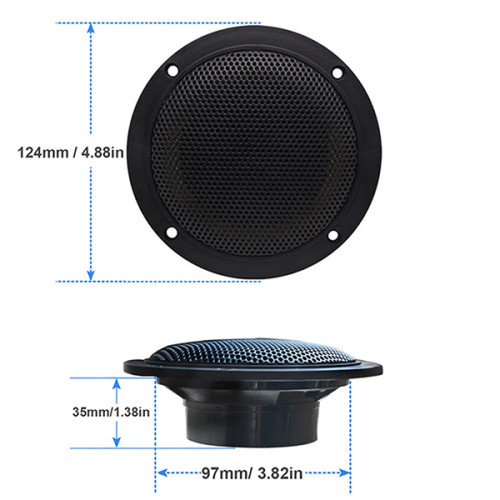 Динамики | водонепроницаемые | GP4001W | GP4001B